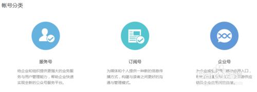 企業(yè)號(hào)、服務(wù)號(hào)和訂閱號(hào)都有哪些區(qū)別